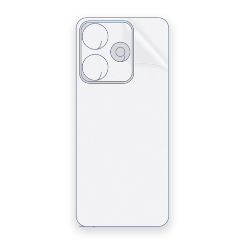 Redmi 13x Uyumlu Arka Yüzey Hidrojel Koruyucu Film