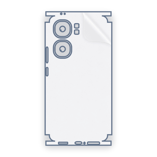 VIVO iQOO Neo9S Pro+ Uyumlu Fullbody Arka Kaplama Hidrojel Koruyucu Film