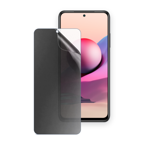 Redmi Note 10S Uyumlu Ön Yüzey Hayalet Privacy Hidrojel Ekran Koruyucu