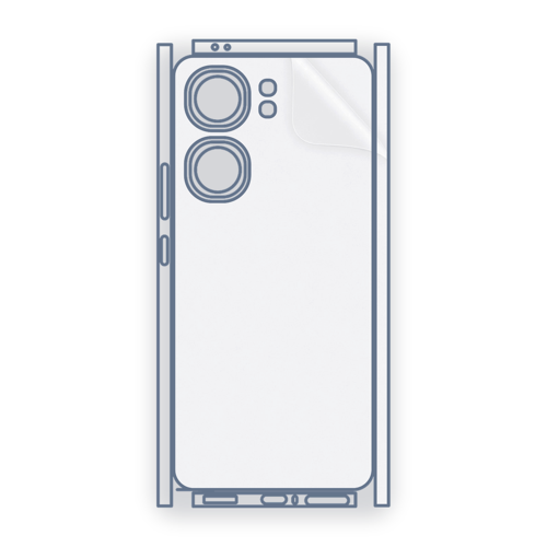 VIVO IQOO Neo 9 Uyumlu Fullbody Arka Kaplama Hidrojel Koruyucu Film