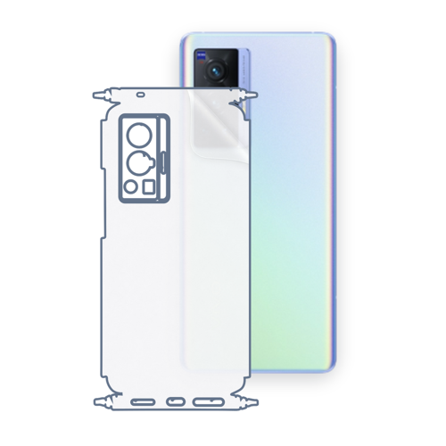VIVO X70 Pro Uyumlu Fullbody Arka Kaplama Hidrojel Koruyucu Film