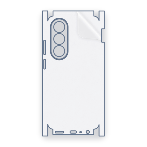 OPPO A3x (China) Uyumlu Fullbody Arka Kaplama Hidrojel Koruyucu Film