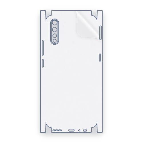 VIVO S1 Overseas edition Uyumlu Fullbody Arka Kaplama Hidrojel Koruyucu Film