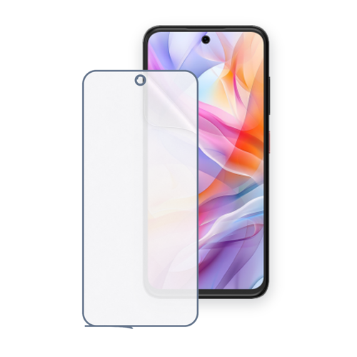 ZTE Blade V70 Design Uyumlu Ön Yüzey Nano Şeffaf Hidrojel Ekran Koruyucu