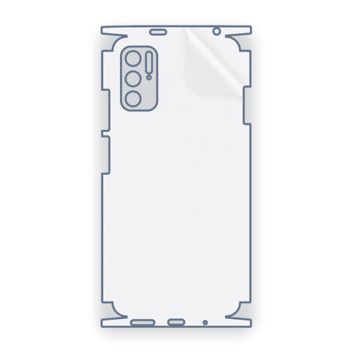 POCO Poco M3 Pro Uyumlu Fullbody Arka Kaplama Hidrojel Koruyucu Film