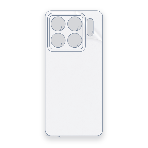 Xiaomi 15S Pro Uyumlu Arka Yüzey Hidrojel Koruyucu Film