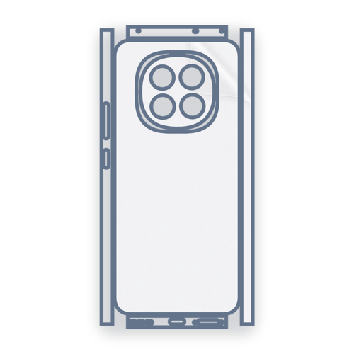 OPPO F29 Uyumlu Fullbody Arka Kaplama Hidrojel Koruyucu Film