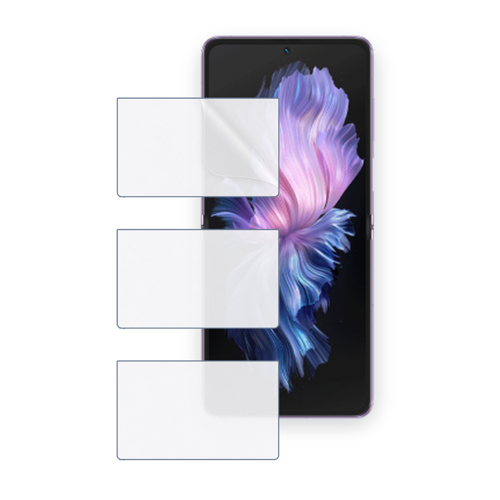 VIVO X Flip Uyumlu Ön Yüzey Nano Şeffaf Hidrojel Ekran Koruyucu