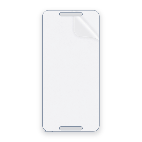 Google Nexus 6 Uyumlu Ön Yüzey Nano Şeffaf Hidrojel Ekran Koruyucu