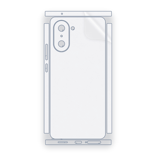 OnePlus Ace 5 Racing Uyumlu Fullbody Arka Kaplama Hidrojel Koruyucu Film