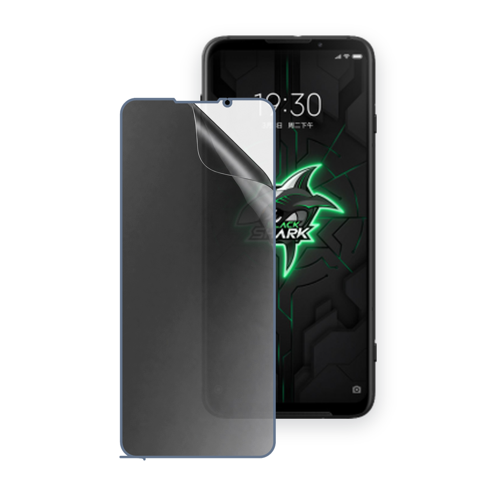 Xiaomi Black shark 3 Uyumlu Ön Yüzey Hayalet Privacy Hidrojel Ekran Koruyucu