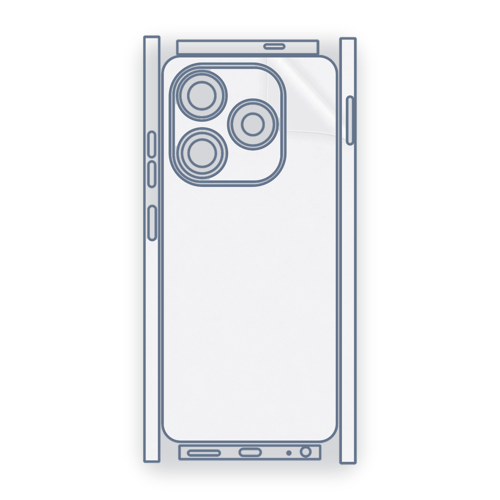 TECNO spark 20 Uyumlu Fullbody Arka Kaplama Hidrojel Koruyucu Film