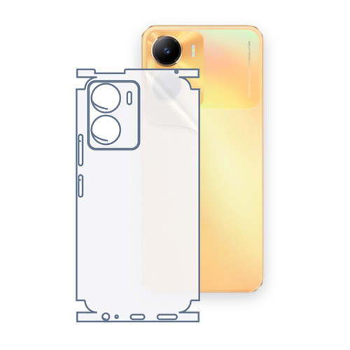 VIVO Y56 Uyumlu Fullbody Arka Kaplama Hidrojel Koruyucu Film