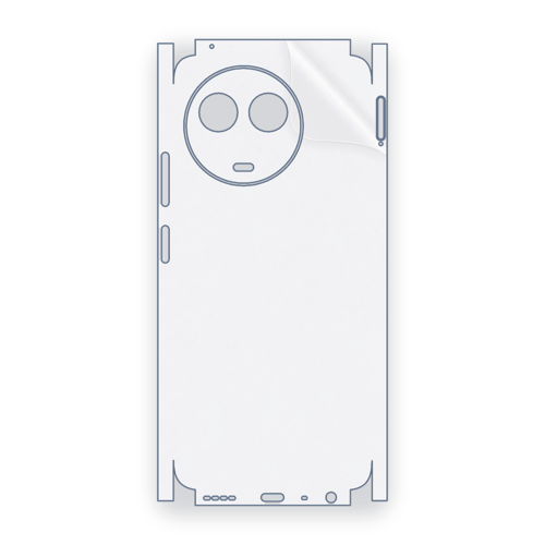 Realme Narzo 60 X Uyumlu Fullbody Arka Kaplama Hidrojel Koruyucu Film