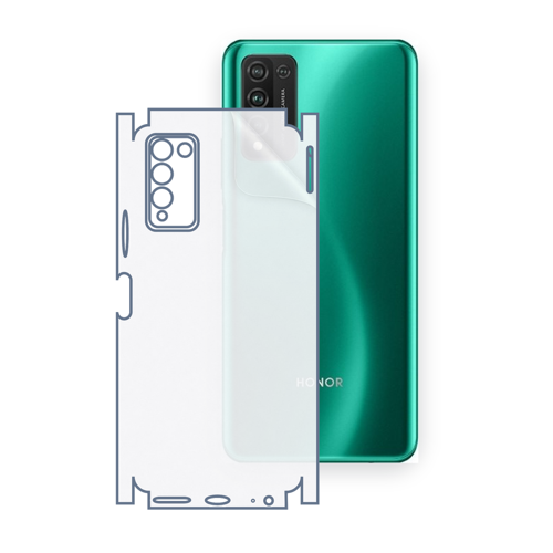HONOR 10X lite Uyumlu Fullbody Arka Kaplama Hidrojel Koruyucu Film