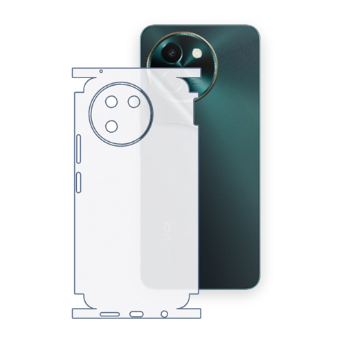 VIVO Y200t Uyumlu Fullbody Arka Kaplama Hidrojel Koruyucu Film