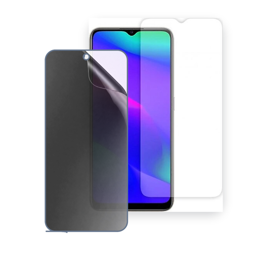 TECNO Pop 9 4G Uyumlu Ön Yüzey Hayalet Privacy Hidrojel Ekran Koruyucu