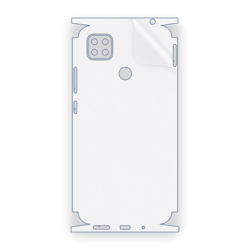 Redmi 9C Uyumlu Fullbody Arka Kaplama Hidrojel Koruyucu Film