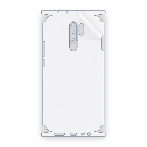 Redmi 9 Prime Uyumlu Fullbody Arka Kaplama Hidrojel Koruyucu Film