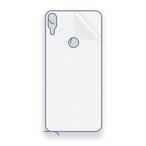 ASUS Zenfone MAX Pro M1 Uyumlu Arka Yüzey Hidrojel Koruyucu Film