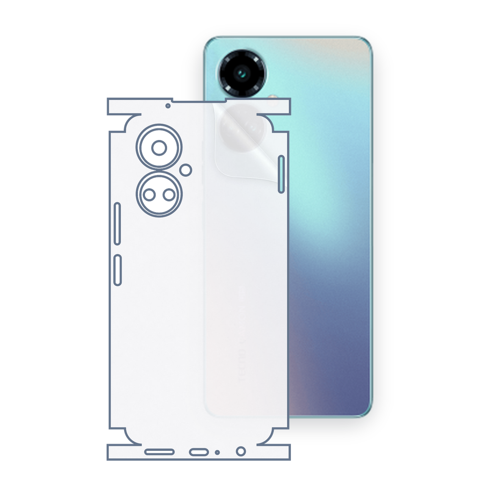 TECNO Camon 19 Pro Uyumlu Fullbody Arka Kaplama Hidrojel Koruyucu Film