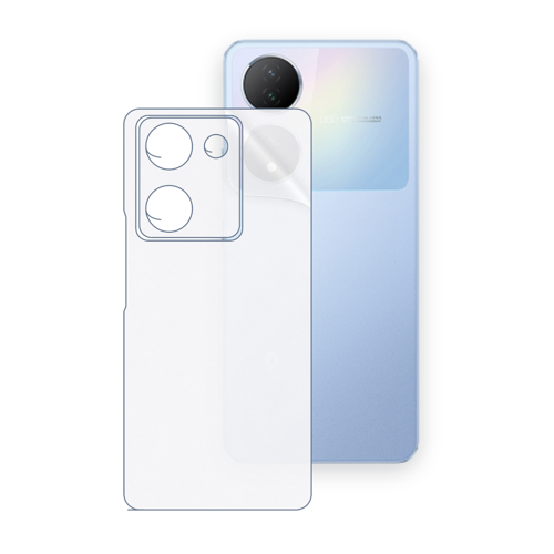 VIVO Y100 (China) Uyumlu Arka Yüzey Hidrojel Koruyucu Film