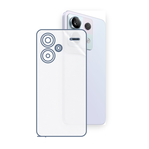 Redmi Note 13 Pro+ Uyumlu Arka Yüzey Hidrojel Koruyucu Film