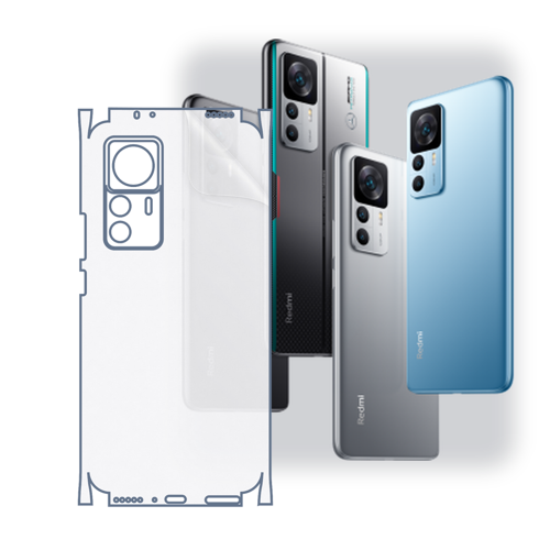 Redmi K50 Ultra Uyumlu Fullbody Arka Kaplama Hidrojel Koruyucu Film