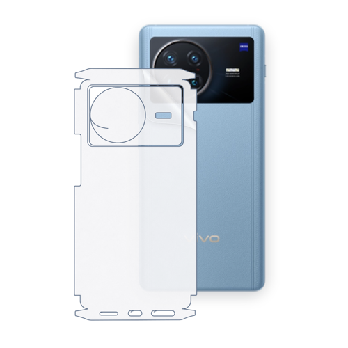 VIVO X Note Uyumlu Fullbody Arka Kaplama Hidrojel Koruyucu Film