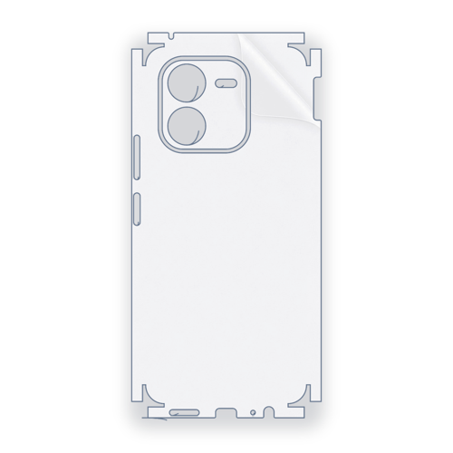 VIVO Y37 Pro Uyumlu Fullbody Arka Kaplama Hidrojel Koruyucu Film