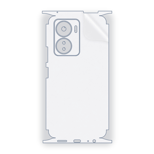VIVO iQOO Z6 (China) Uyumlu Fullbody Arka Kaplama Hidrojel Koruyucu Film