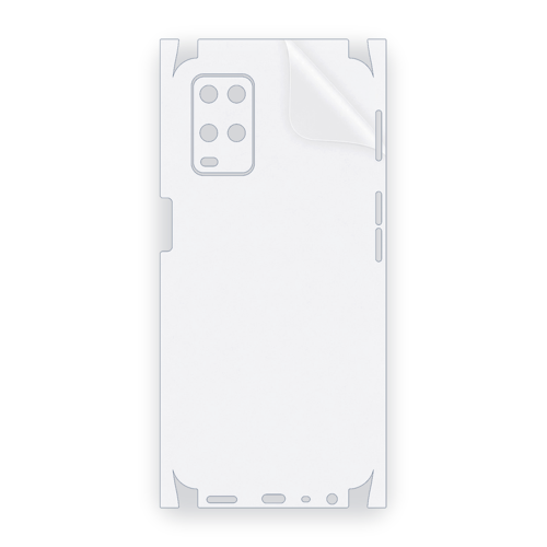 OPPO A54 Uyumlu Fullbody Arka Kaplama Hidrojel Koruyucu Film