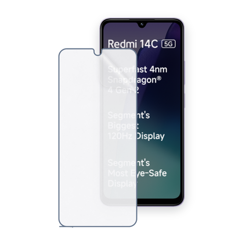 Redmi 14C 4/5G Uyumlu Ön Yüzey Nano Şeffaf Hidrojel Ekran Koruyucu