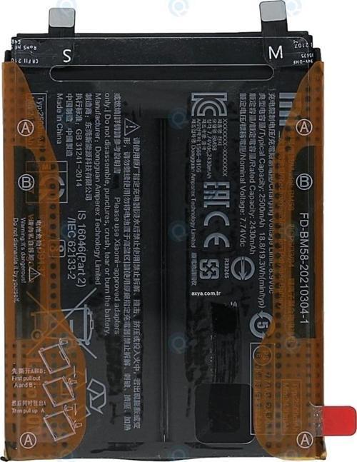 Xiaomi Mi 11t Pro 5g Pil Batarya Bm58 Pil