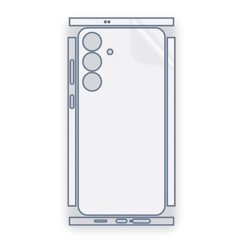 SAMSUNG Galaxy S25 FE Uyumlu Fullbody Arka Kaplama Hidrojel Koruyucu Film