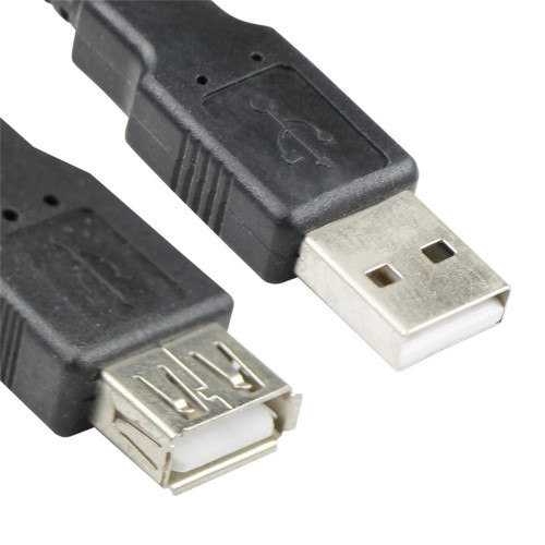 CU202-B-5.0 Siyah 5.0MT Usb 2.0 Uzatma Kablosu (KDO)