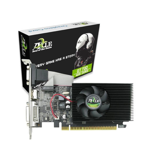 GeForce GT730 AX-GT730-4GD3P8CDIL 4GB GDDR3 128Bit DX12 Ekran Kartı (KDO)
