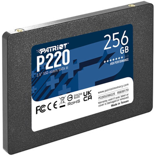256GB P220 550-490MB-s 2.5" SATA3 P220S256G25 SSD Disk (KDO)
