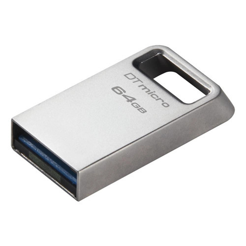 DTMC3G2-64GB DataTraveler Micro 200MB-s Metal USB 3.2 Gen 1 Flash Bellek (KDO)