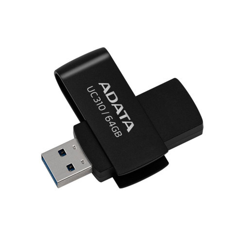 UC310-64GB 64GB USB3.2 Gen1 Black Flash Bellek (KDO)