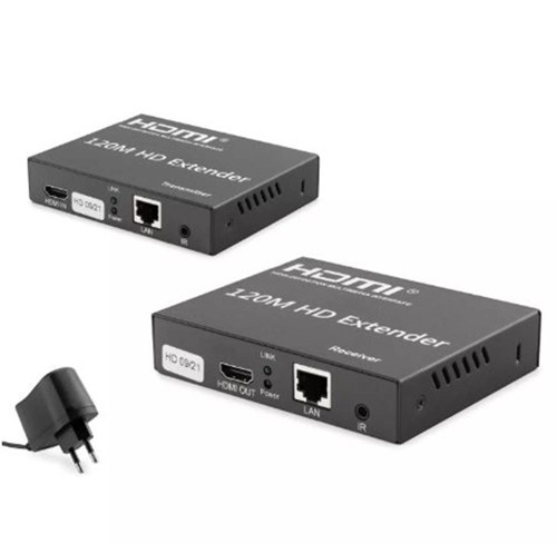 Hdx1348 120M Hdmi Extender 3840 x 2160 @30Hz 4K Siyah (KDO)