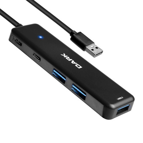 DK-AC-USB347 Connect Master X5C USB3.2Gen 1 Type-A to 3 Port USB-A&1 Port Type-C 2.0-1X Type-C