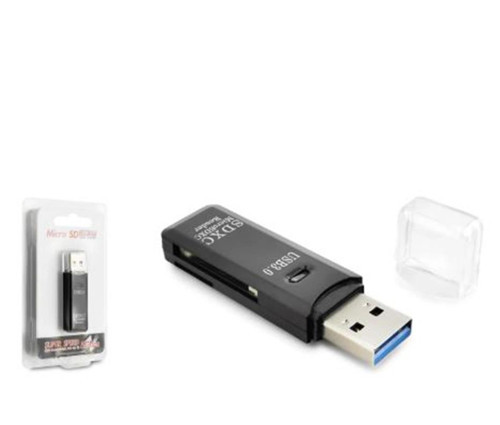 HDX7030 USB 3.0 Kart Okuyucu SD MicroSD 5 Gbps Siyah (KDO)