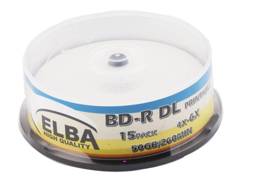 Blu-Ray BD-R 6X 50GB 15Lİ Cake Box Prıntable (KDO)