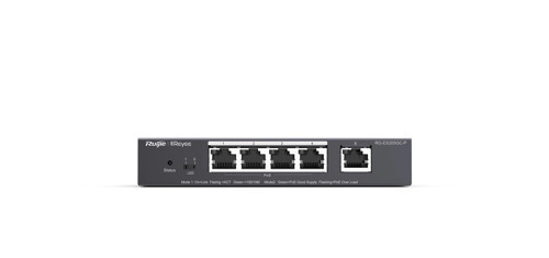 -Reyee RG-ES205GC-P 5 Port 10-100-1000 Gigabit 4 Port Poe Yönetilebilir 54W (KDO)