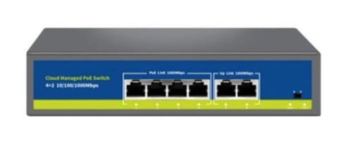 NVC-S21-4GP2G 4 Port 2 Uplink Full Gigabit Cloud Poe Switch (KDO)