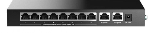 Magic BS210T-P 8 Port Poe+ 2 Port Uplink 10-100-1000 Mbps Metal Kasa Swich (KDO)