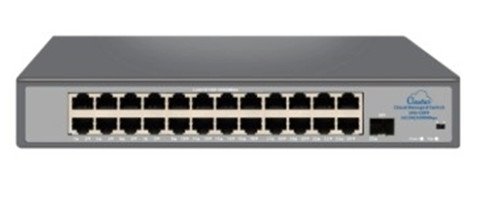 NVC-HIS2124G1S 24 Port 1 SFP Full Giga Cloud Non Poe Ethernet Switch (KDO)
