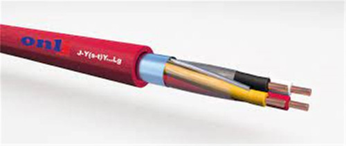 ON-108 1x2x0,80mm J-Y(st)Y...Lg CCA 100 metre Yangın Alarm Kablosu (KDO)