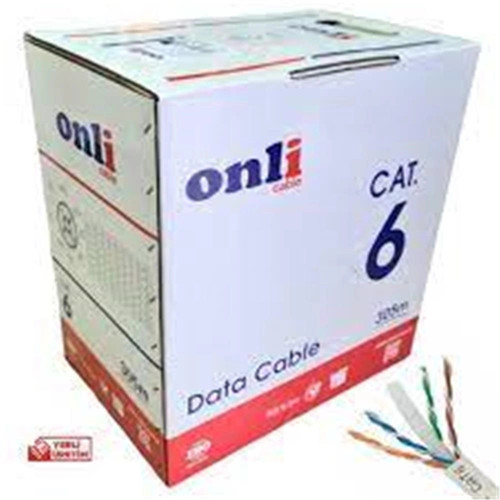 ON-6001 U-UTP 24 AWG CCA 305 Metre Cat6 Kablo (KDO)